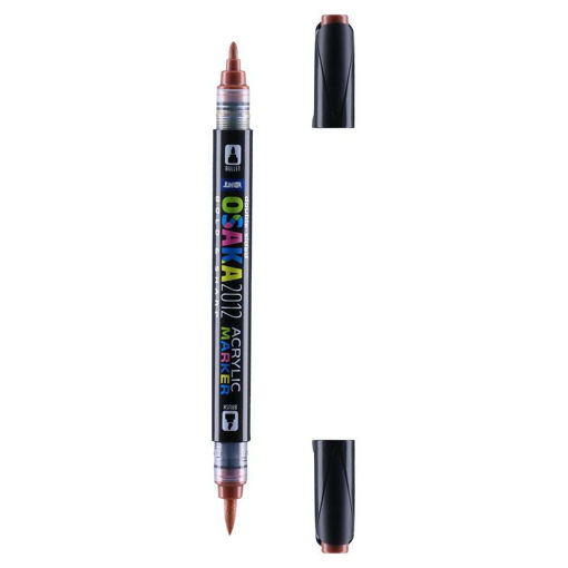 Picture of JUNIOR ACRYLIC MARKER DUAL 1.2MM BROWN